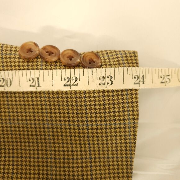 Lauren Ralph Lauren Mens 40R Beige Silk Wool 2-Button Sports Coat Blazer - Picture 8 of 8